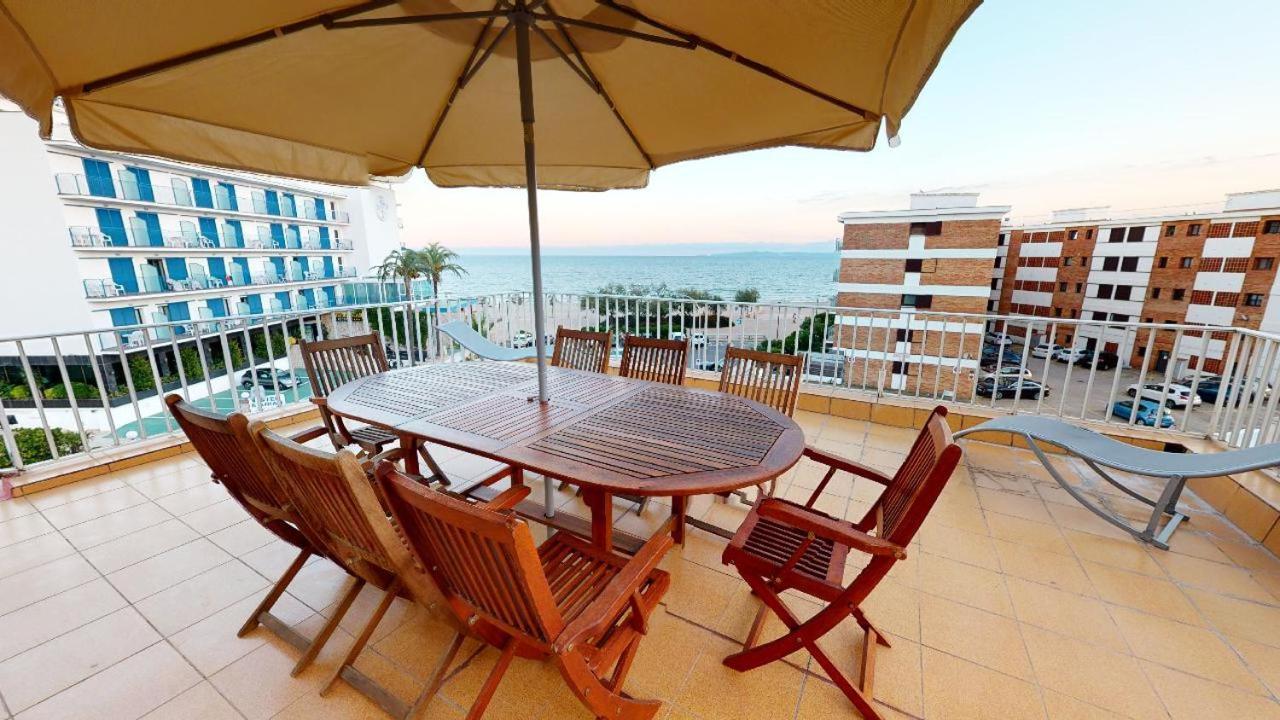 Atico Con Vista Mar. 50 M De La Playa - Casa Nova 13 Leilighet Roses Eksteriør bilde